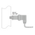 Installed diagram for Belimo 22WP-517 : Stainless Steel Wet Pressure Sensor Guage, ±0.5% Accuracy, 0-200 psi Measuring Range, 0-10V Output, 1/4" NPT Connection, IP65 / NEMA 4 Rated, 5-Year Warranty