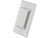 Senva TG0R-3D recessed room refrigerant leak detector, angled side view showing low-profile 0.5 in. depth