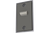 Senva TG0R-3D recessed room refrigerant leak detector, rear view showing draft gasket and 45 degree wiring terminals
