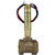 Dwyer V6EPB-B-S-3-MI Series V6 Flotect flow switch, brass body, SPDT, 1 in NPT iron tee