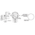 Dwyer PTGD-SC11A : Differential Pressure Piston-Type Gage, 1/4" Female NPT In-line Connections, 316 Stainless Steel Wetted Parts, 4.5", Range 0 to 100 psid.