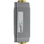 Side view of : Dwyer HFT-1123 : In-Line Flow Transmitter, 4 to 23 SCFM (2 to 10 SLPS) Air, 1/4" Female NPT, Aluminum Body, 4-20 mA / 0-5 V / 1-5 V Output