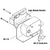 Belimo ZG-ECON1 : Honeywell ECON retrofit kit with module bracket.