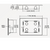 Dimensions for Dwyer RSME-C-004 : Room Status Monitor, 0 to 1.0 in w.c., +/-1.0% RSS Accuracy, Plastic Bezel, 4.3 in Color Touchscreen, BACnet MS/TP + Modbus RTU, 24 VAC/VDC