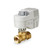 Siemens 240-00211 : 2-Way 1/2" 599 Series Zone Valve, Threaded NPT Connection, Cv Rating 2.5, Electronic Spring Return Valve Actuator, 120VAC, On/Off Control Input, Normally Closed