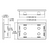 Dimensions for Dwyer RSMC-A-004-SS : StabiliSENSE Critical Room Status Monitor, 0 to 1.0 in w.c., +/-0.25% RSS Accuracy, Stainless Steel Bezel, 4.3 in Color Touchscreen, BACnet MS/TP + Modbus RTU, 24 VAC/VDC