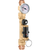 Caleffi 132657AFC : QuickSetter+ Balancing Valve with Temperature Gauge and Built-In Flowmeter, 1" Press, 2.0 - 7.0 GPM, DZR Low-Lead Brass