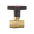 Caleffi NA10827 : Isolation Full-Port Ball Valve, 1-1/4" FNPT with Extended Stem, Low-Lead Brass