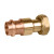 Caleffi NA16266 : 1" Copper Press Tail Piece with 1" Brass Union Nut