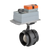 Belimo F6100VIC+DRCX24-3-T : 2-Way 4" Butterfly Valve, ANSI ClassÊGrooved AWWA, CvÊ820 + Non-Fail Safe Valve Actuator, 24VAC/DC, On/Off, Floating Point Control Signal, Terminal Strip, 5-Year Warranty