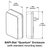 BAPI ZPS-ACC04-60 : BAPI-Stat "Quantum" Enclosure with Static Pickup, 60mm Mounting Base