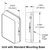 BAPI BA/HQX-SS-C-X-XX-X : BAPI-Stat Quantum Room Temp/Humidity Sensor, No Display, 0-10 VDC Humidity, Custom Temp Element (SS)