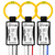 Senva CVT-F15G-L10-3PH : Flexible Split-Core Rogowski CVT, 1500A Operating Range, 36-Inch Rope, 3-Phase Kit (3 Color-Coded CVTs), for EM-RS485 & EM-PULSE Meters, Buy American Act & TAA Compliant