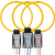 Senva CVT-F24L-L10-3PH : Flexible Split-Core Rogowski CVT, 2400A Operating Range, 24-Inch Rope, 3-Phase Kit (3 Color-Coded CVTs), for EM-RS485 & EM-PULSE Meters, Buy American Act & TAA Compliant