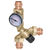 Caleffi 520516AC : AngleMix 3-Way Thermostatic Mixing Valve 3/4" Press w/ Temp Gauge & Inlet Checks