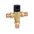Caleffi 521406AC : MixCal 3-Way Thermostatic Mixing Valve 1/2" Press w/ Inlet Checks