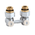 Caleffi 301140 : Angled Isolation Valve, Two-Pipe
