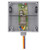 Functional Devices RIBT24B-FA : Polarized Relay, 20 Amp SPDT, 24 Vac/dc Coil, Hi/Lo Voltage Separation, NEMA 1 Housing