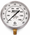 Miljoco-Weiss 4CTN-1-V15-4L : Lead Free HVAC Pressure Gauge, 4-1/2 in Dial, 30 inHg-0-15 psi, 1/4 in NPT Lower, Black Aluminum Case