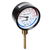 Miljoco-Weiss PB3008L07-2-50 : Pressure/Temperature Gauge (Tridicator), 3 in Dial, 0-200 psi, 50 to 320°F, 1/2 in NPT Bottom