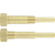 Miljoco-Weiss BR9-10BS : Bimetal Thermometer Thermowell, 1 in NPT, 9 in Stem, 7-1/2 in Insertion, Brass