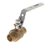 Raven L-610C034-NL : 3/4" Full Port Sweat Ball Valve w/ Latch Lock Handle (Lead Free)