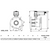 Dimensional Drawing for Belimo B6250S-110+AFRXUP-S : 2-Way 2-1/2" Flanged Characterized Control Valve (CCV), ANSI Class 125, 175psi Close-Off, Cv 110, (220GPM @ Δ 4 psi) + Fail-Safe Actuator, 24 to 240 VAC / 24 to 125 VDC, On/Off Control Signal, Aux Switch