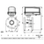 Dimensional Drawing for Belimo B6250S-110-250+ARX24-MFT-T N4 : 2-Way 2-1/2" Flanged Characterized Control Valve (CCV), ANSI Class 250, 310psi Close-Off, Cv 110, (220GPM @ Δ 4 psi) + Non Fail-Safe Actuator, AC/DC 24V, 2...10V Control, Terminal Strip, NEMA 4X Enclosure