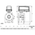 Dimensional Drawing for Belimo B6300S-110+AFRX24-S N4 : 2-Way 3" Flanged Characterized Control Valve (CCV), ANSI Class 125, 175psi Close-Off, Cv 110, (220GPM @ Δ 4 psi) + Fail-Safe Actuator, 24VACDC, Prog. (2-10VDC Default) Control Signal, Aux Switch, NEMA 4X