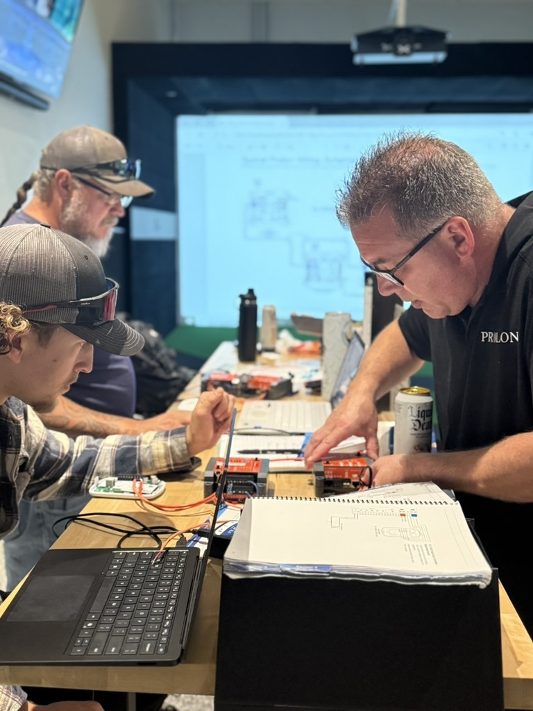 Contractors learning Prolon HVAC building automation controls in Florida