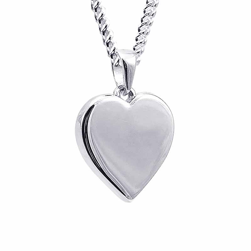 Hold My Heart Cremation Urn Necklace - Memorial Ashes Keepsake Pendant, Stainless Steel - View #10