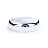 D Shaped Memorial Ashes Ring