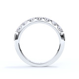 Ashes or Hair Eternity 3mm Diamond Ring Platinum