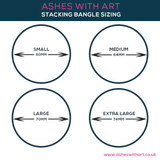 D-Shaped Ashes Bangle