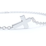 Cross Ashes Forever Bracelet with Clasp