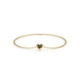 Mini Heart Ashes Forever Bracelet with Clasp