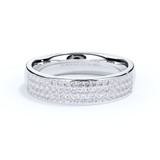 sterling silver 57 diamond stone eternity ashes memorial ring