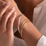 stylish ashes bangles being worn