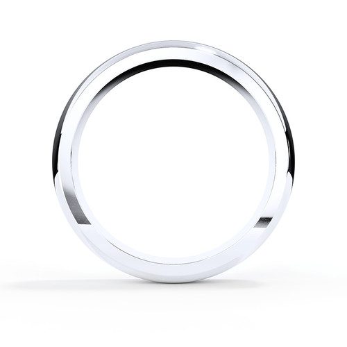 D Shaped Memorial Ashes Ring