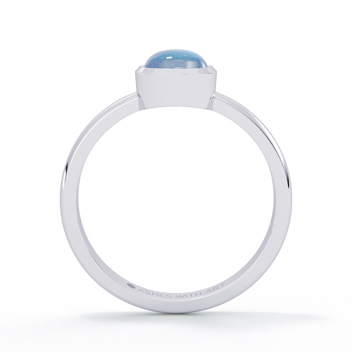 Harmony Ring With Ashes And Glass