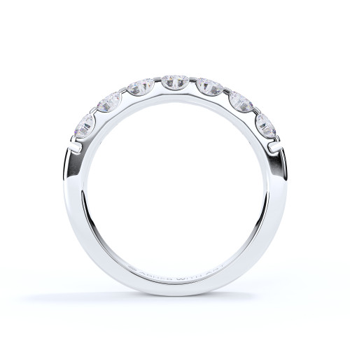 Ashes or Hair Eternity 3mm Diamond Ring Platinum