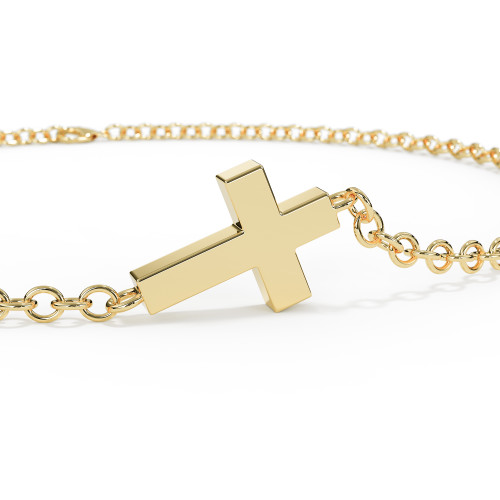 Cross Ashes Forever Bracelet with Clasp