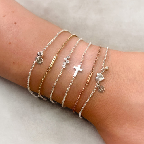 Cross Ashes Forever Bracelet with Clasp