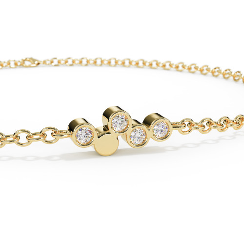 Diamond Constellation Ashes Forever Bracelet with Clasp