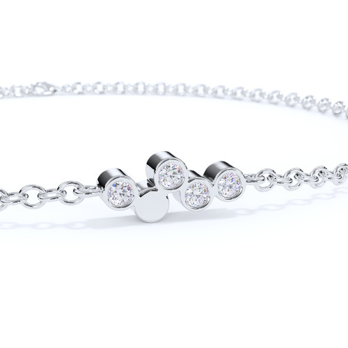 Diamond Constellation Ashes Forever Bracelet with Clasp