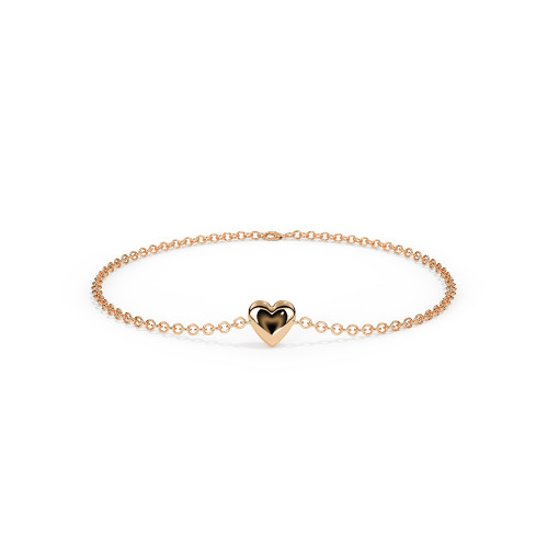 Mini Heart Ashes Forever Bracelet with Clasp