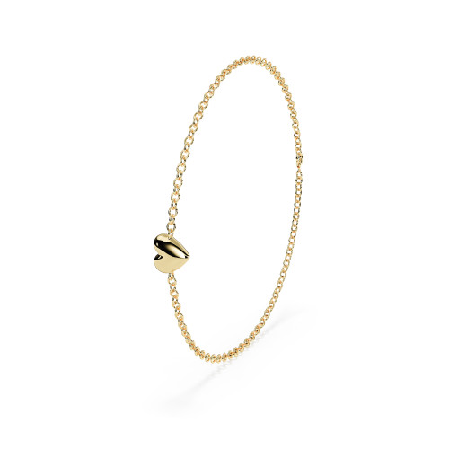 Mini Heart Ashes Forever Bracelet with Clasp