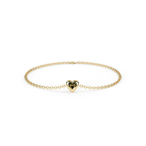 Mini Heart Ashes Forever Bracelet with Clasp