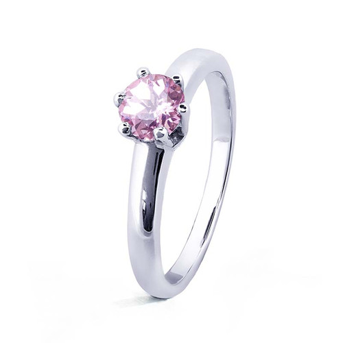 pink sapphire ashes ring