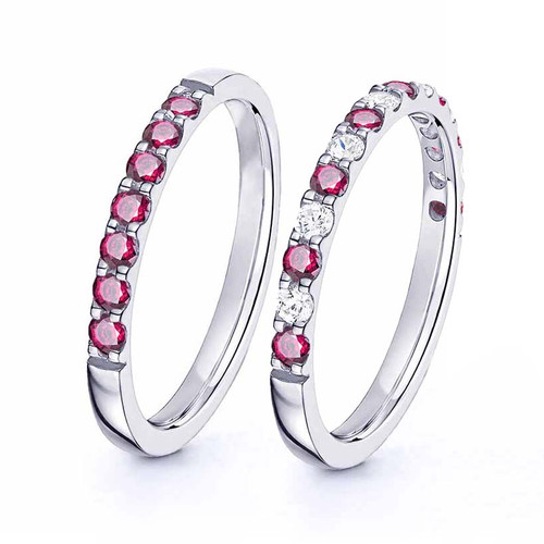 Ruby Eternity Ashes Ring